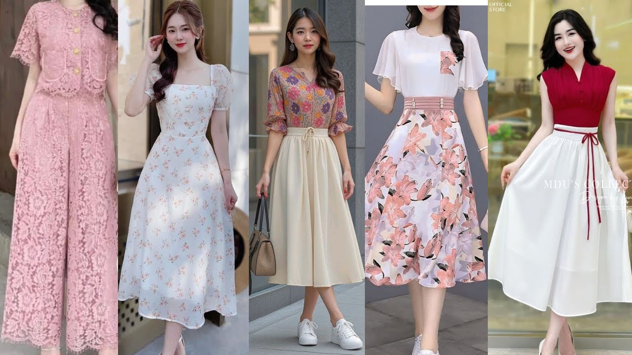 Elegant & Unique Maxi Dresses | Korean Girls&rsquo; Fashion Inspiration||k style maxi dress