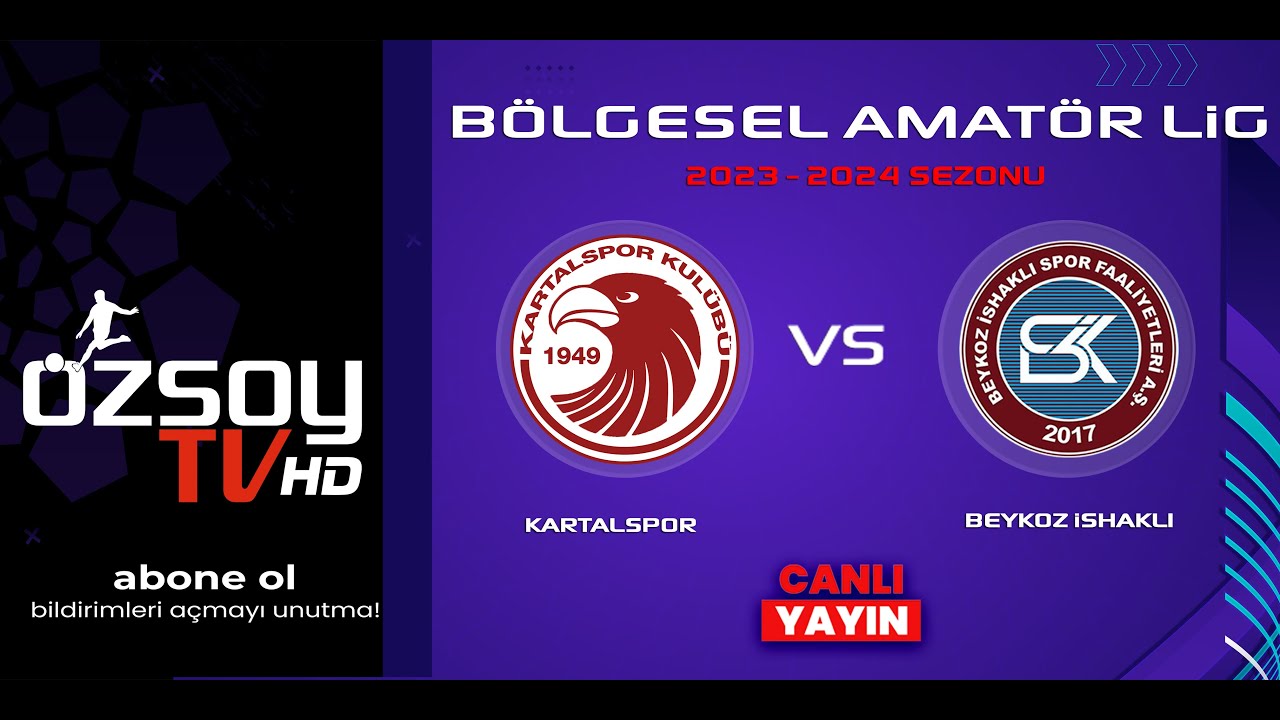 KARTAL SPOR - BEYKOZ İSHAKLI  | BÖLGESEL AMATÖR LİG