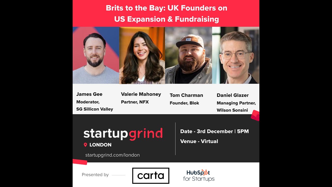 Brits to the Bay: UK Founders on US Expansion & Fundraising
