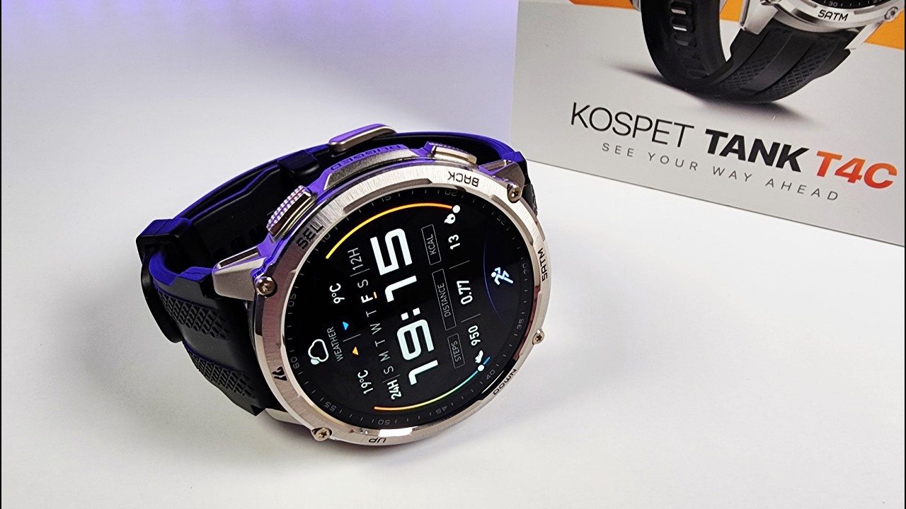 Взял Часы ТАНКИСТА с Функцией РАЦИИ - Amazfit и Xiaomi ПРОЩАЙ! 🔥 Топ Новинка Kospet TANK T4C