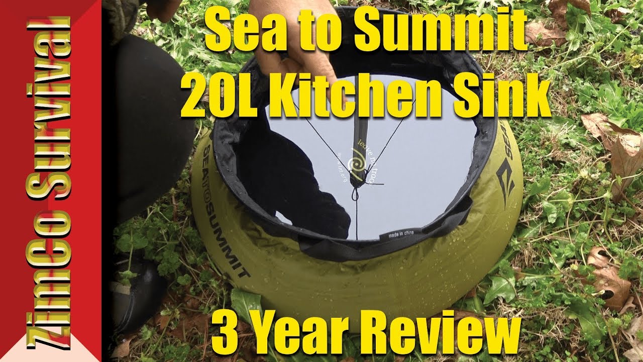 ✔️ Sea To Summit Kitchen Sink - 3 Year Review