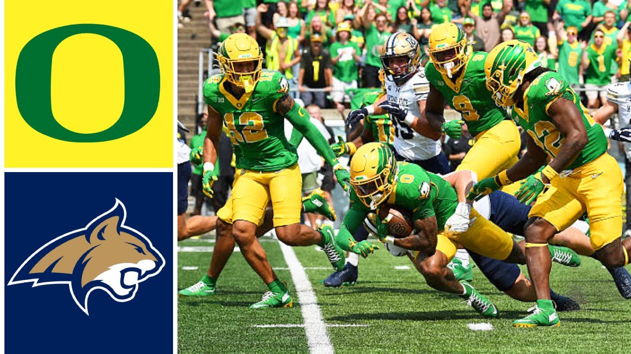 #7 Oregon vs Montana State Highlights | FBS Week 1 | 2025 College Football