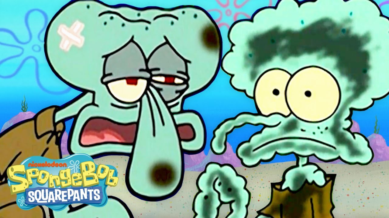 Squidward’s Most PAINFUL Moments Ever! 😫 | @SpongeBobOfficial