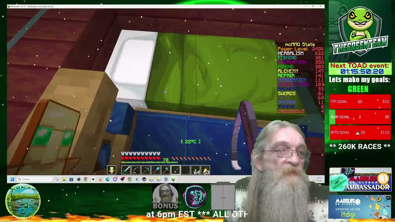 Hardcore - 66 - Mountain Peak more mud and double golem sorter