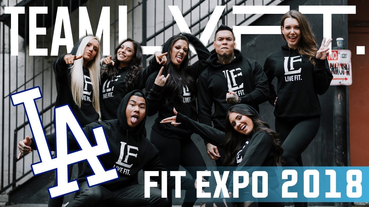 LA FIT EXPO 2018 with TEAM LVFT