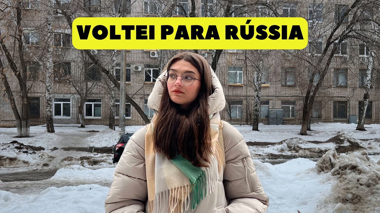 🇷🇺​ VOLTEI PARA RÚSSIA ... | vlog de viagem