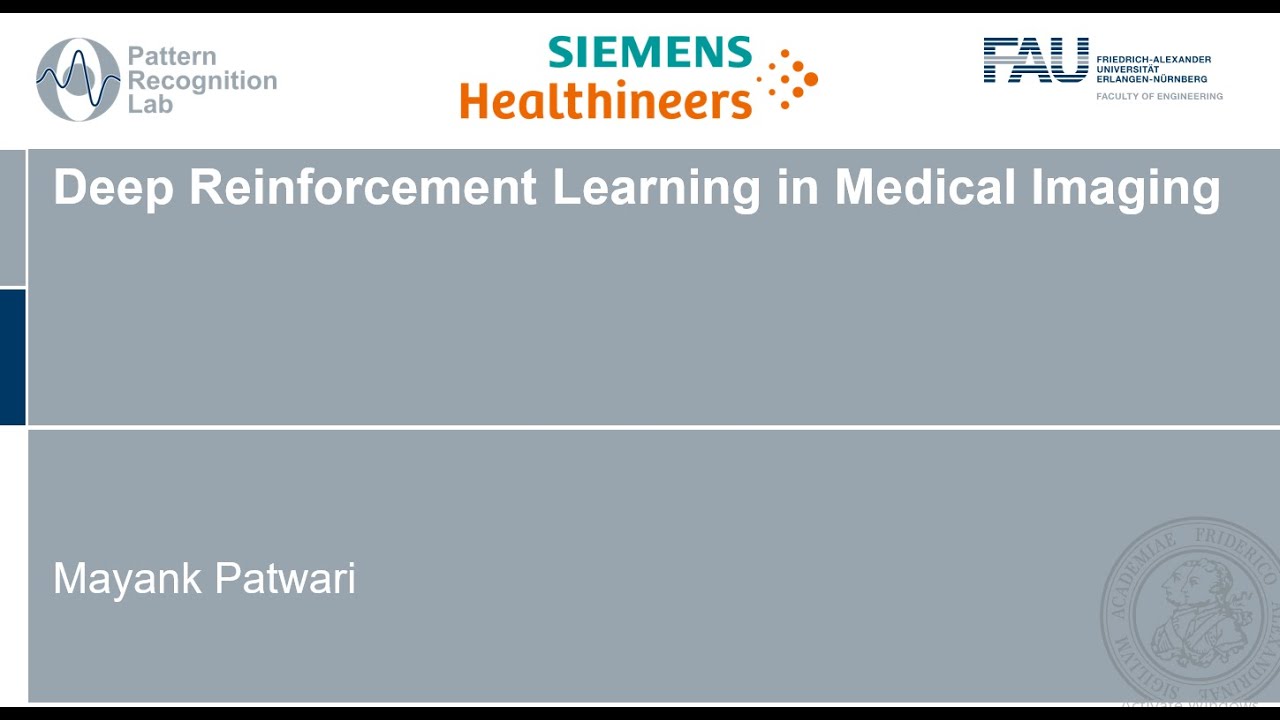 Deep Reinforcement Learning in Medical Imaging