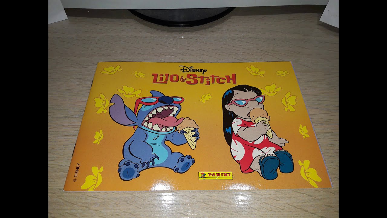 Panini 2002 COMPLETE Disney Lilo & Stitch sticker mini album review.