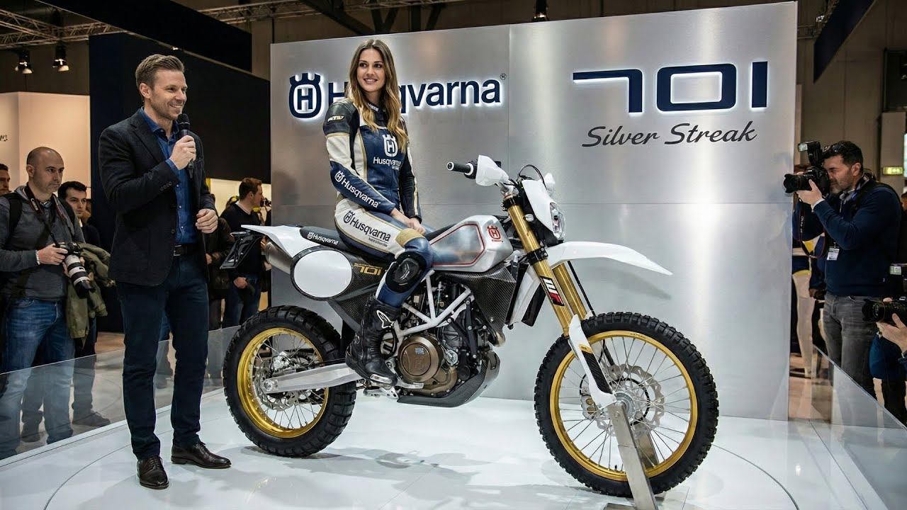 Представлен новый Husqvarna Silver Stripe 701 2026 года! (Лучше, чем Tenere 700 и KTM 690?!!)