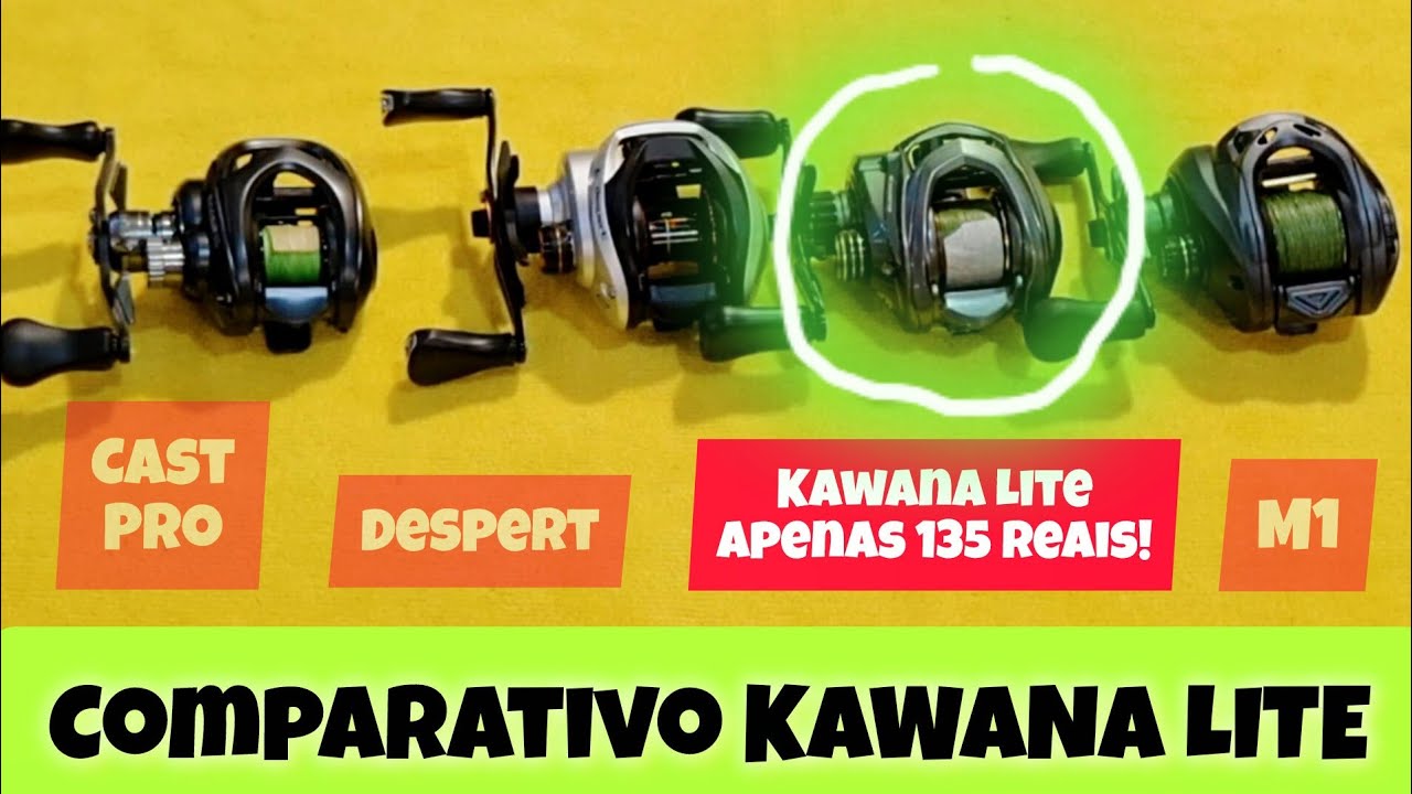 Carretilha Kawana Lite: Vale a Pena o Novo Lançamento? 