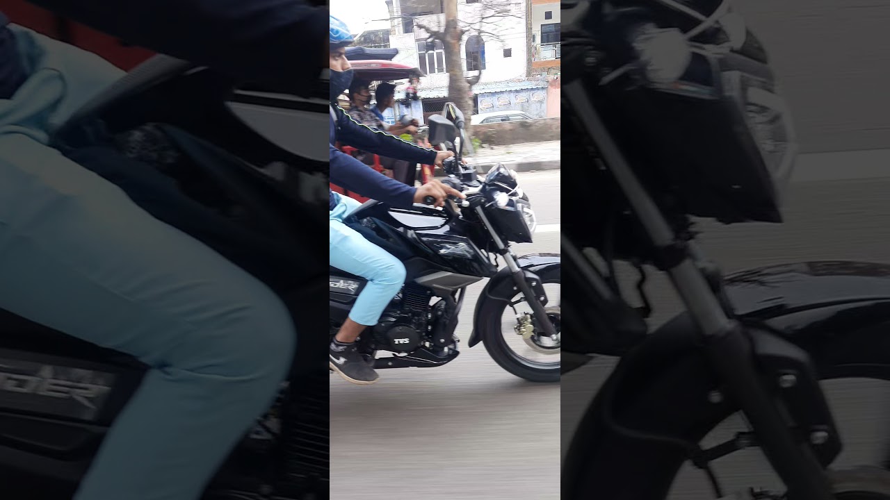 TVS Raider 125 CC black color