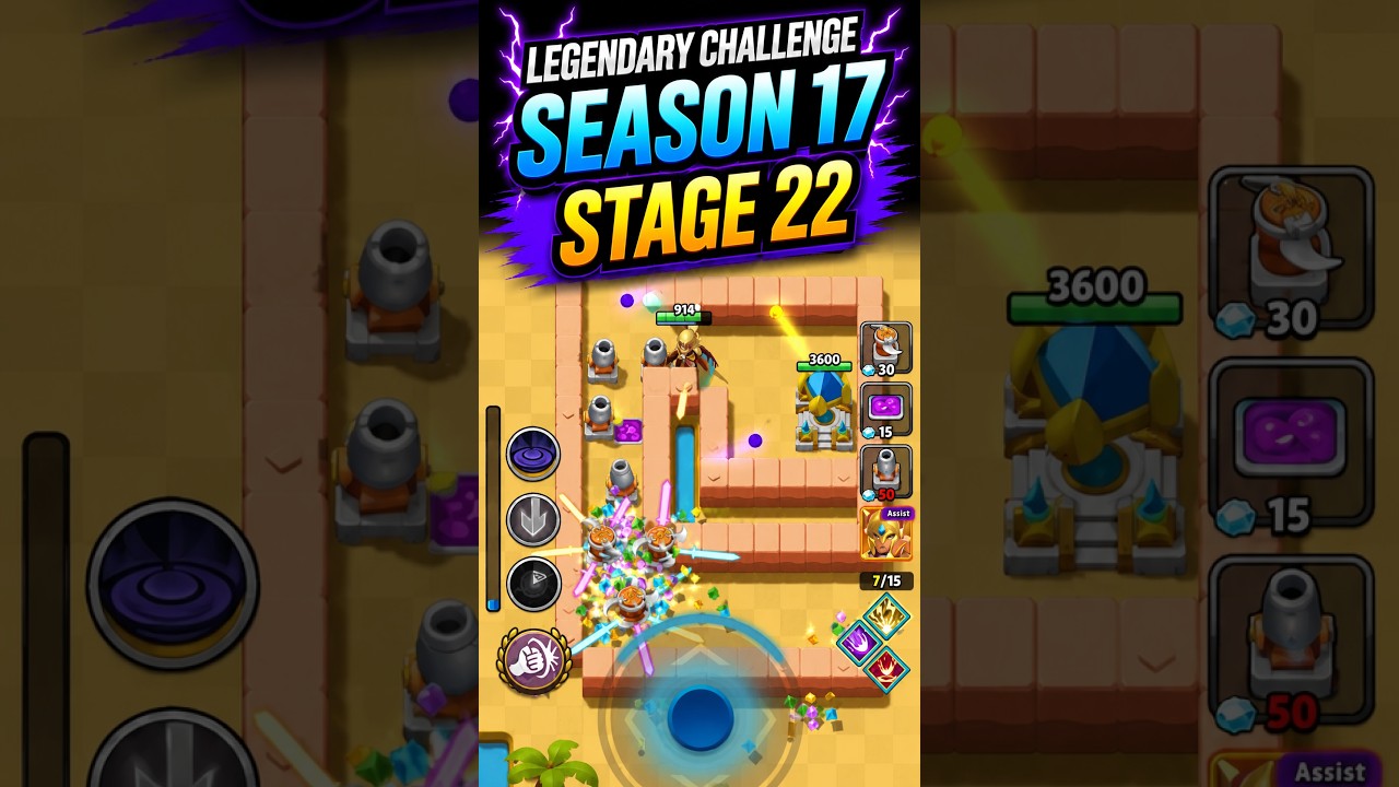 ARCHERO: Legendary Challenge S17 Stage 22 Guide
