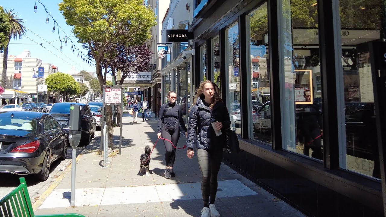 [4K] UNION STREET, SAN FRANCISCO, CALIFORNIA, USA (June 9, 2024)
