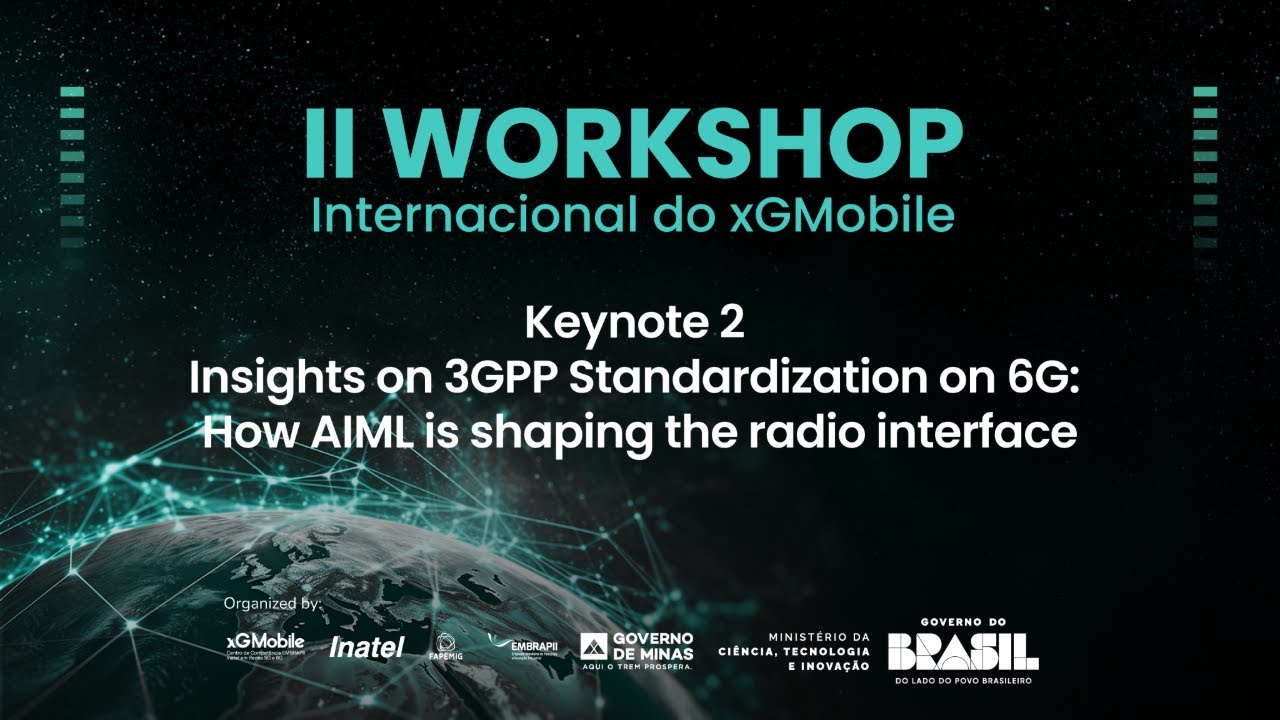 Keynote 2 - Insights on 3GPP Standardization on 6G: How AIMLis shaping the radio interface