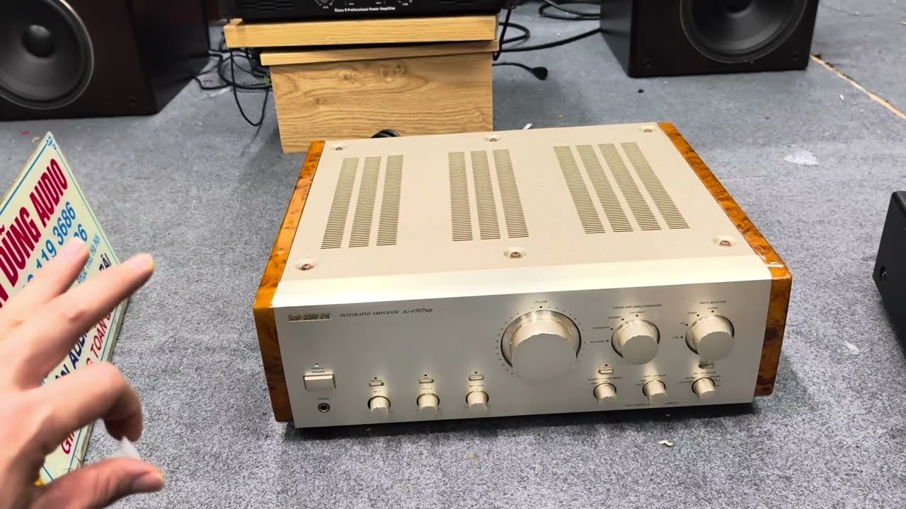Đầu Năm bóc sansui 907MR và các mấu amply gấu, loa JBL
