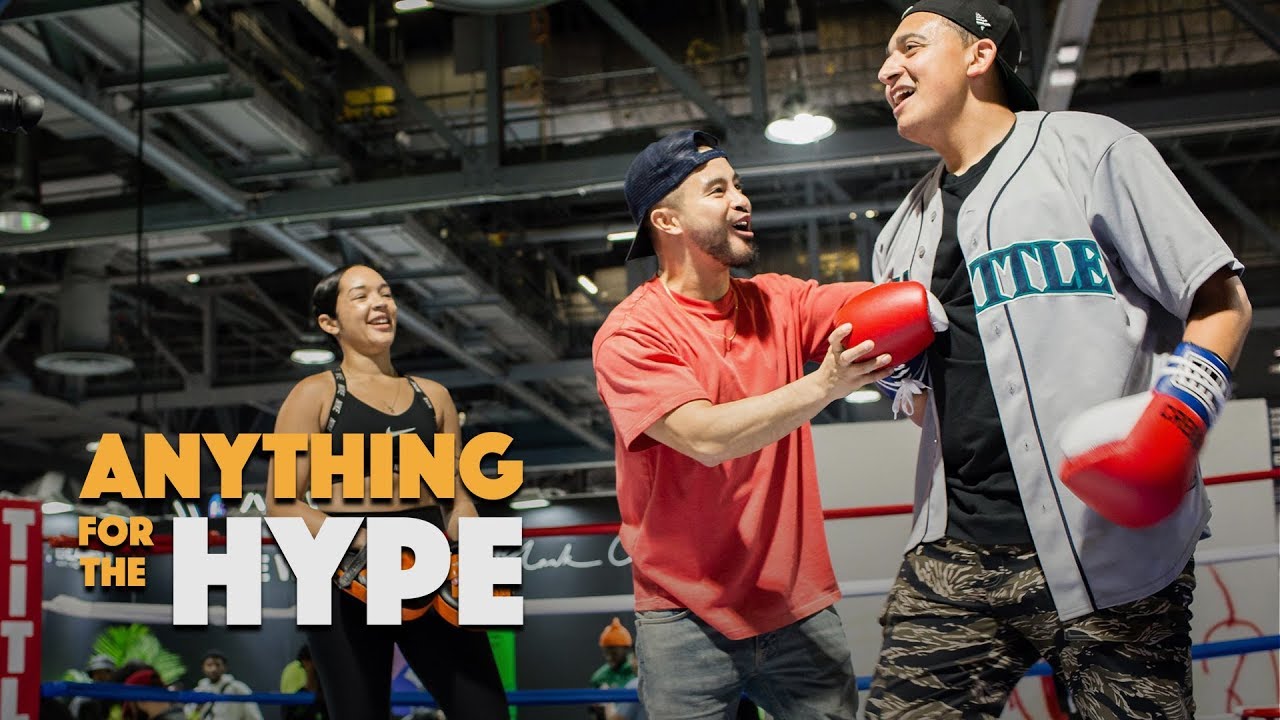 Richie Le Challenges ComplexCon Attendee for a chance to win BBC NMDs | Anything For The Hype