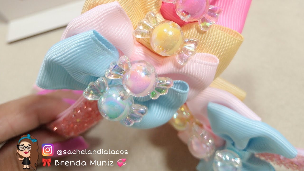 Tiara Nina - Econômica, Lucrativa, luxuosa - muitas dicas para iniciantes 🎀 Brenda Muniz 💞 #headband