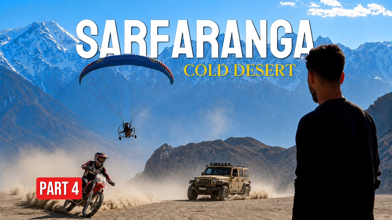 Sarfaranga Cold Desert & Blind Lake  | Skardu Travel Vlog | Day 4