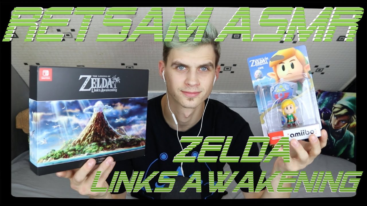 The Legend Of Zelda - Links Awakening (Limited Edition) On Switch.. Unboxing.. Whispered *ASMR*