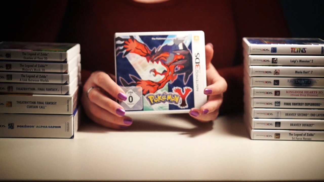 Binaural ASMR/Whisper. Nintendo 3DS Game Collection 👾