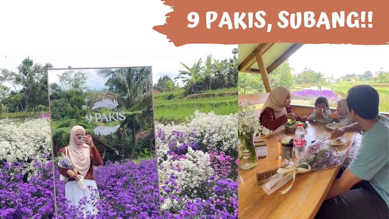 9 PAKIS SAGALAHERANG ‼️ TEMPAT MAKAN DENGAN VIEW KEBUN BUNGA