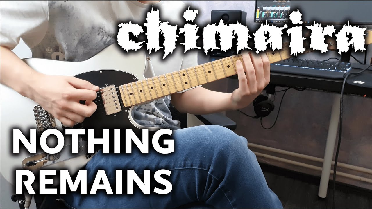 Chimaira - Nothing Remains - Guitar Cover (w/ solo)
