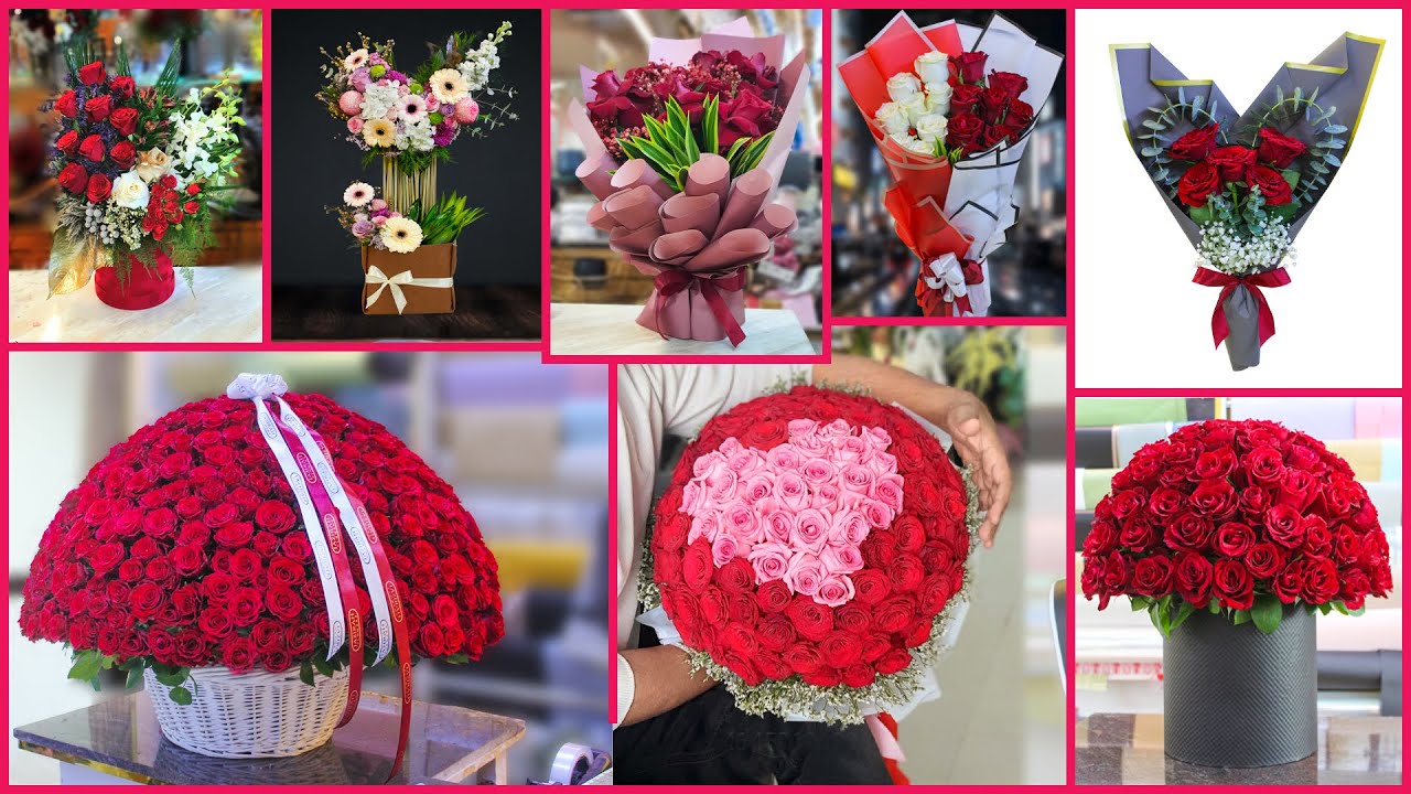 10 Valentine's Day Flowers Bouquets Ideas. DIY Valentine’s Day Bouquet Tutorial — step-by-step