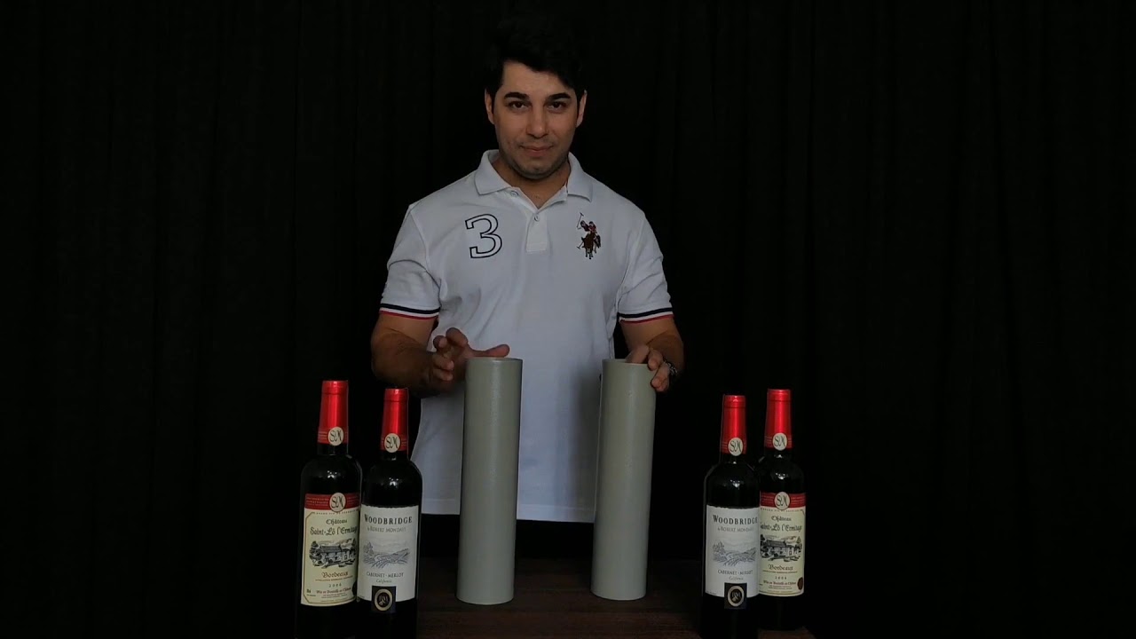 10095 Multiplication de 8 bouteilles de vin Luxury Tora Magic