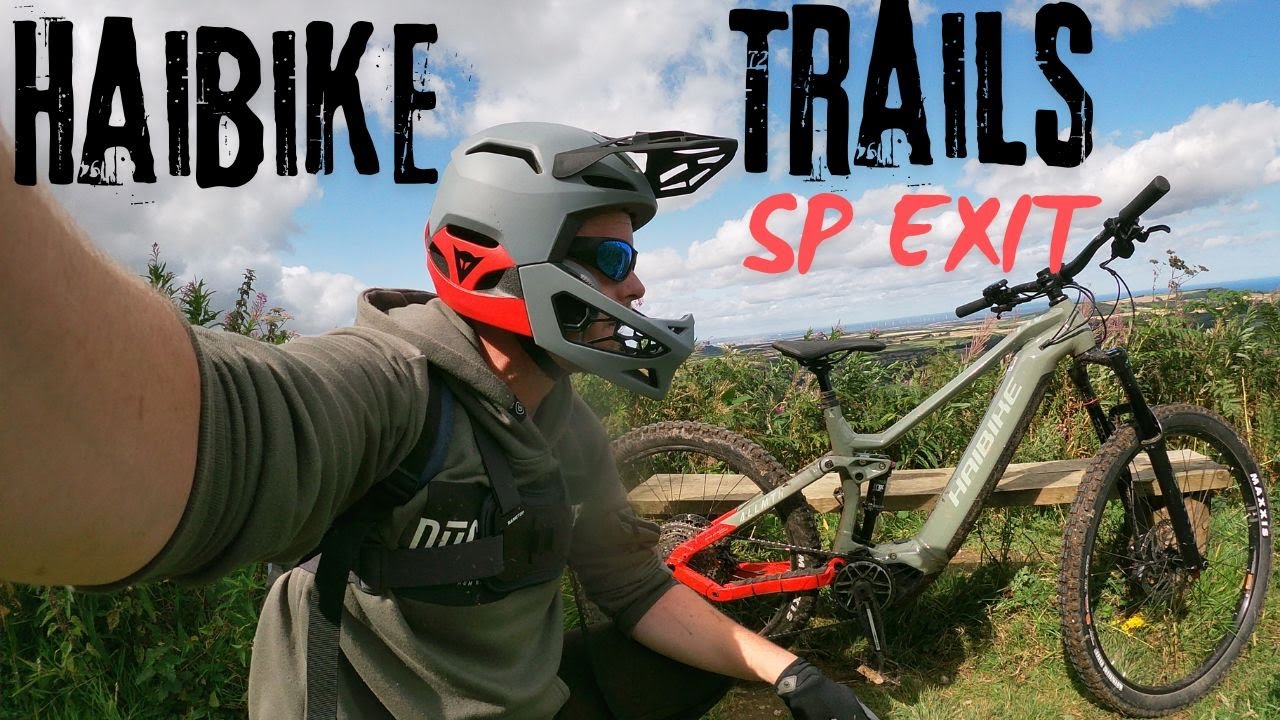 Haibike allmtn 4 / Guisborough woods / s p exit runs and Arfur Stone