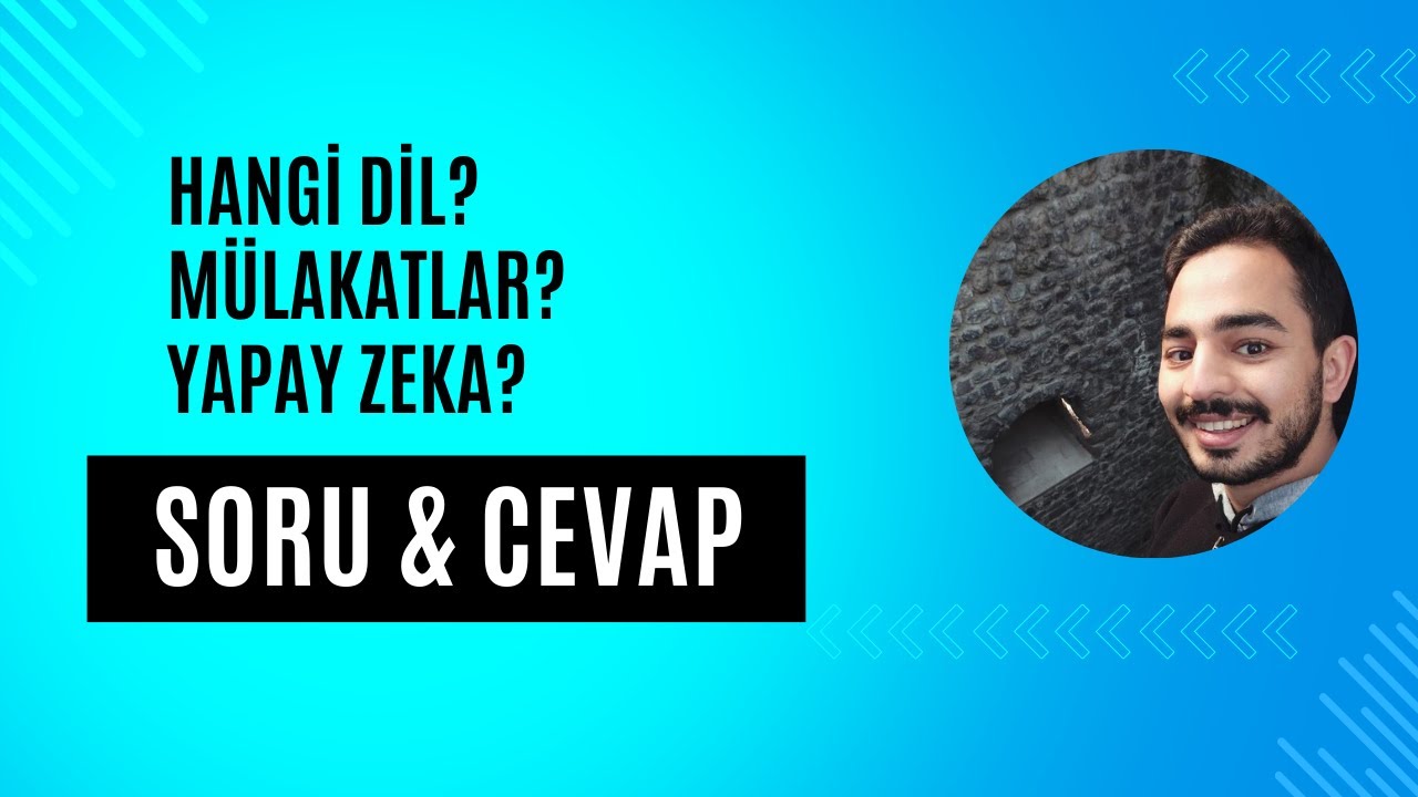 Senior Yazılım Mühendisi Öğrencilerin Sorularını Cevaplıyor