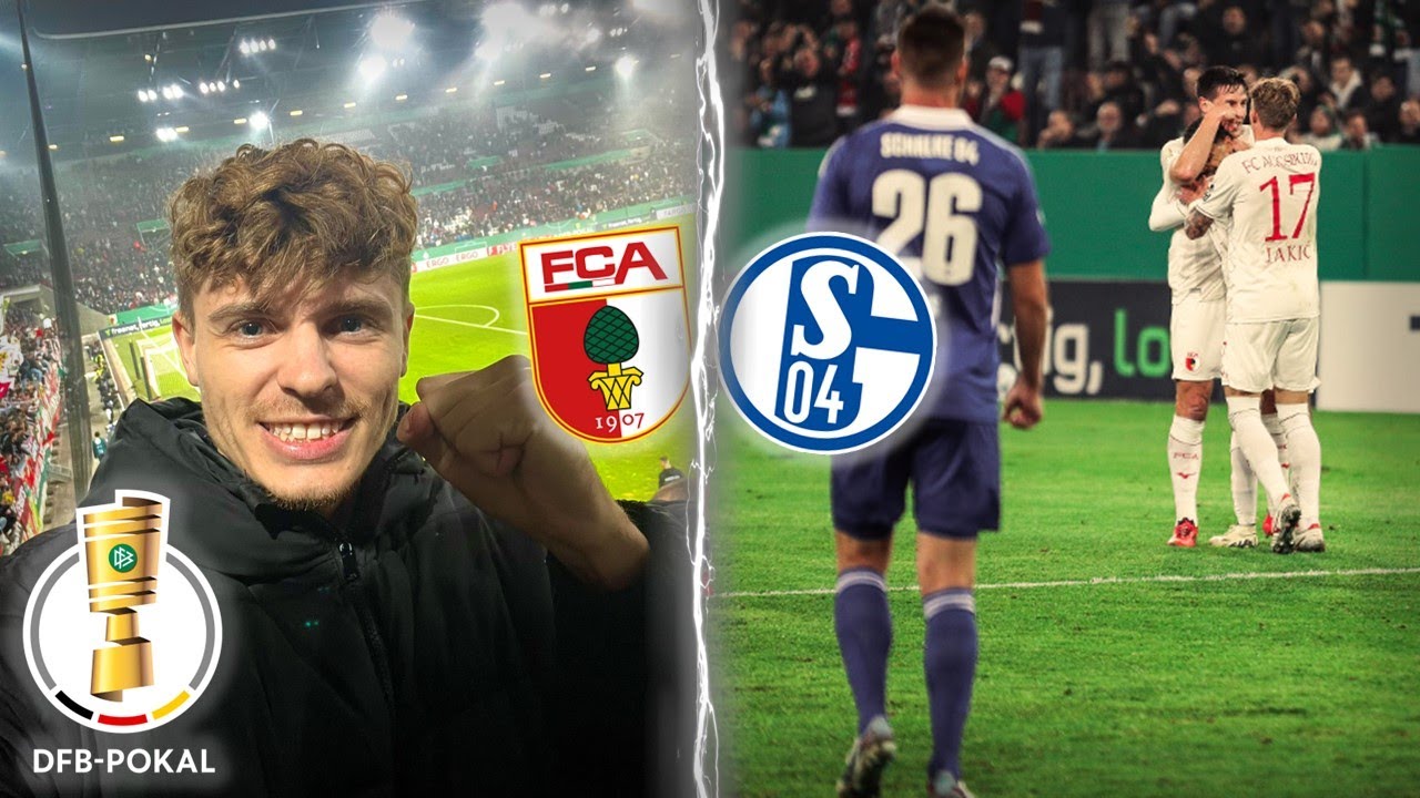 Wir sind im ACHTELFINALE 🤩 Stadionvlog FC Augsburg - FC Schalke 04 | DFB-Pokal | Tico's Block