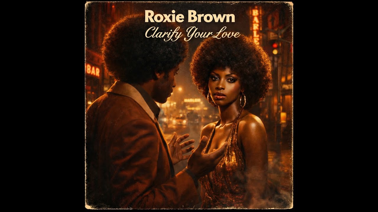 Clarify Your Love –  Retro vintage track from 1970s - Soul Funk Vibes -Roxie Brown