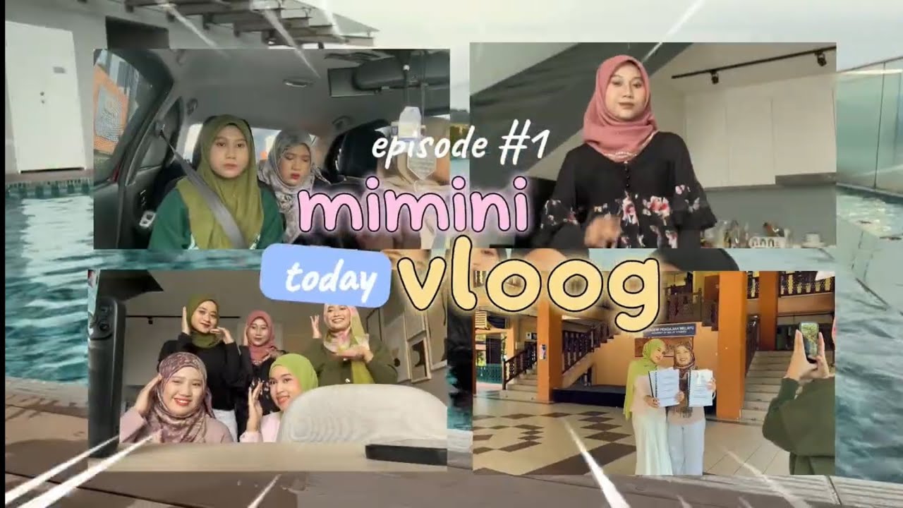 STAY CATION sebab na hantar report & buku log?? spend time w my girlsss!