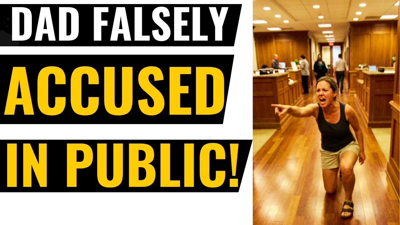 Stranger Falsely Accuses Dad in Store – Shocking Public Confrontation Story