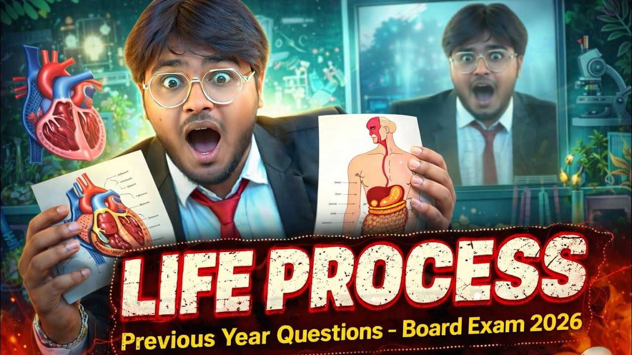 4️⃣ Class 10 Science PYQ Marathon 🔥 Chapter 6 & 7 | Paper Yahi Se Aayega 💯