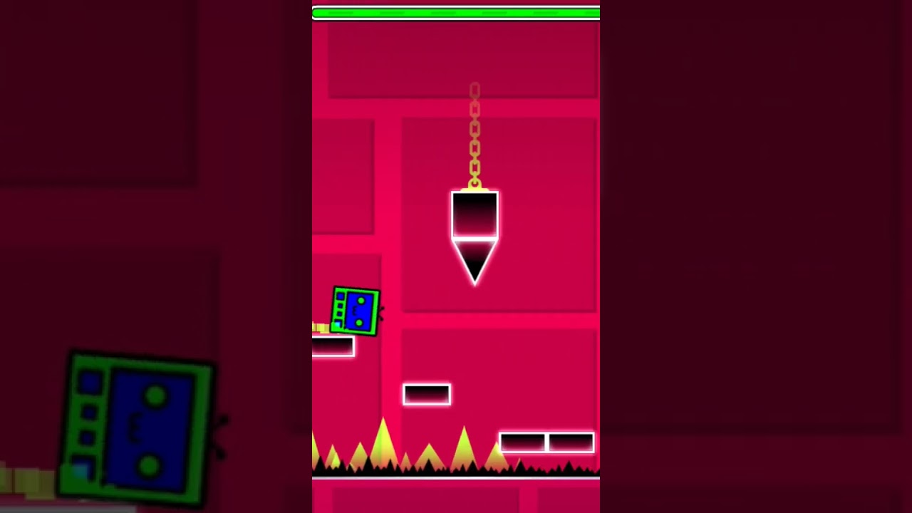 I did it once again. Have u beaten it as well? #hard #mobilegame #geometrydashlite #gd #game