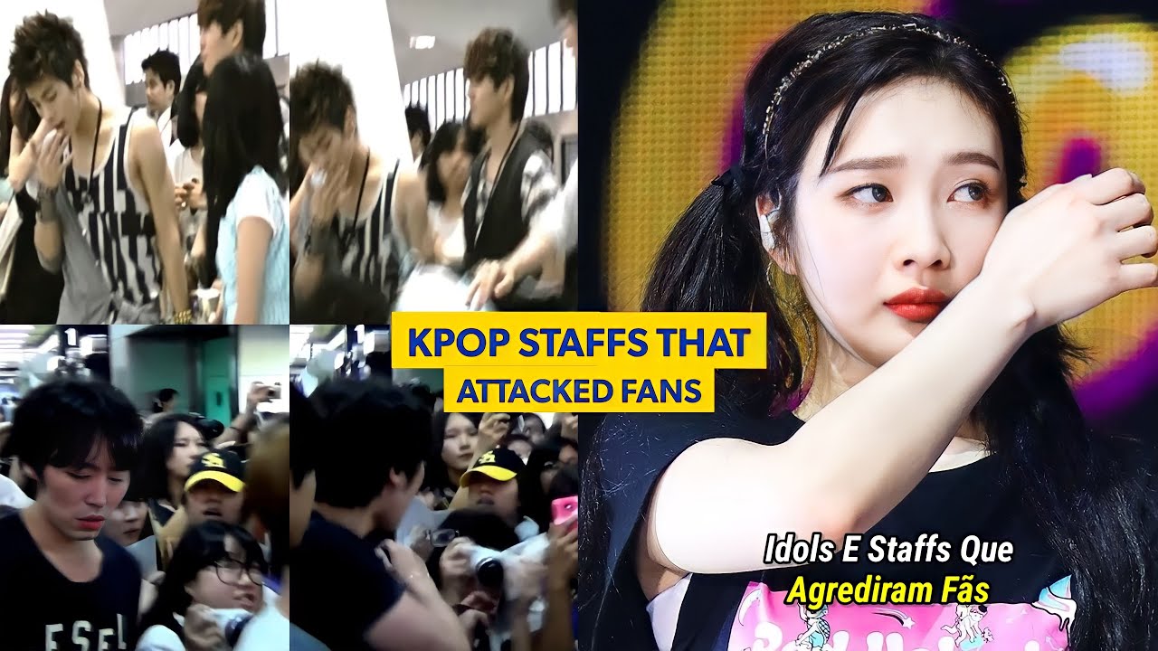 Idols e Staffs Que Bateram Em Fãs No KPOP