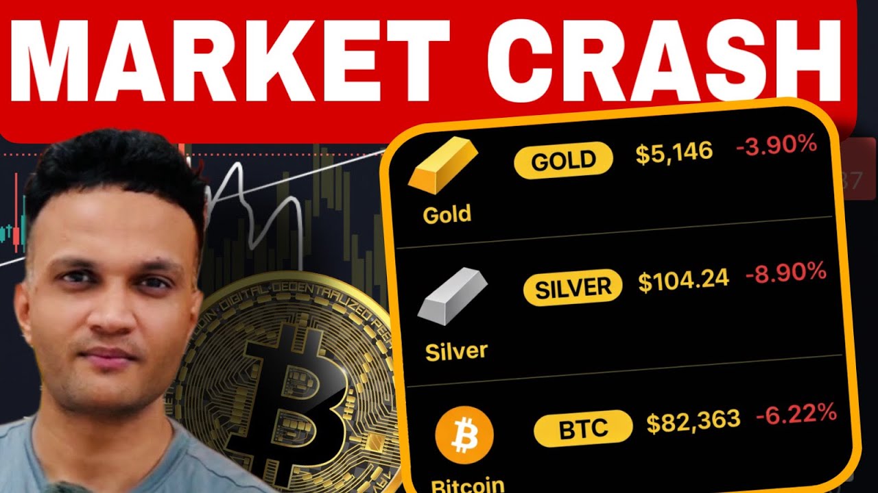 🚨EMERGENCY UPDATE || BITCOIN || GOLD || SILVER CRASH ?