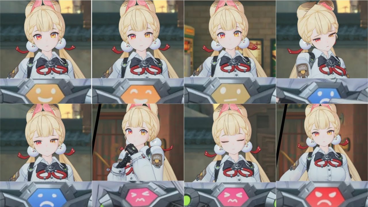Alice's belt displays her mood (Zenless Zone Zero)