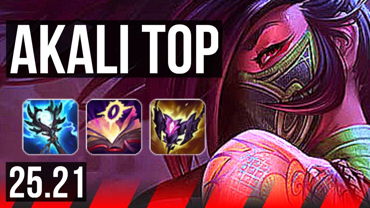 AKALI vs ILLAOI (TOP) | 12 solo kills, 56k DMG, Legendary | EUW Diamond | 25.21
