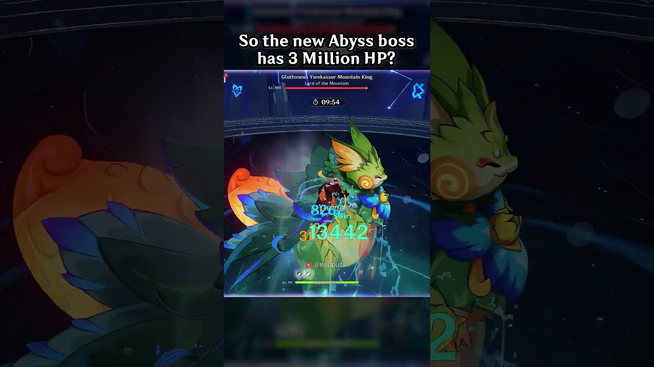 So the New Abyss Boss Has 3 Million Hp?