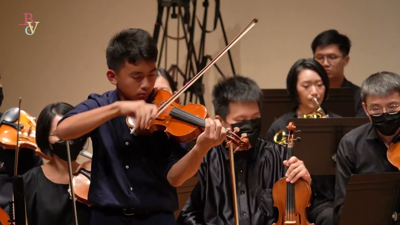 2022 第六屆【巴雀盃】優勝者音樂會 江昕叡小提琴獨奏: M. Bruch: Scottish Fantasy, Op. 46: IV. Finale