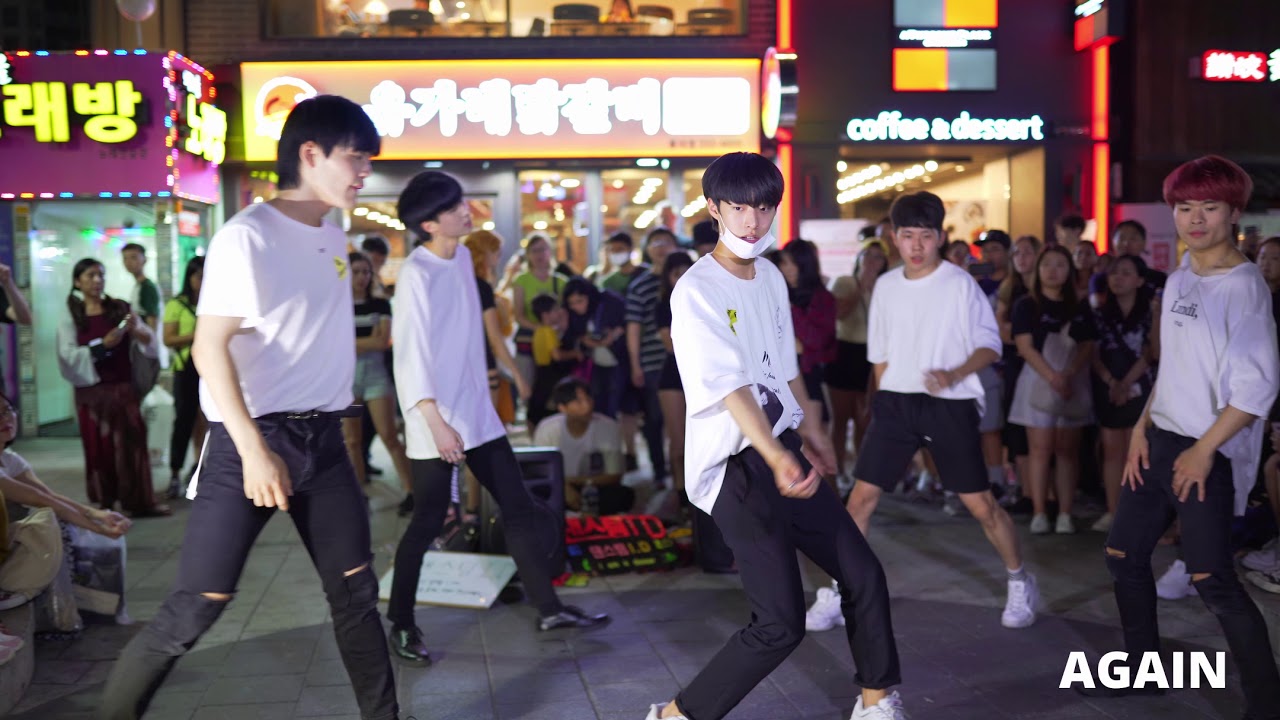 190707 댄스팀 ID 아이디 남자팀 TXT 어느날 머리에서 뿔이 자랐다 (CROWN) 직캠(fancam) By AGAIN