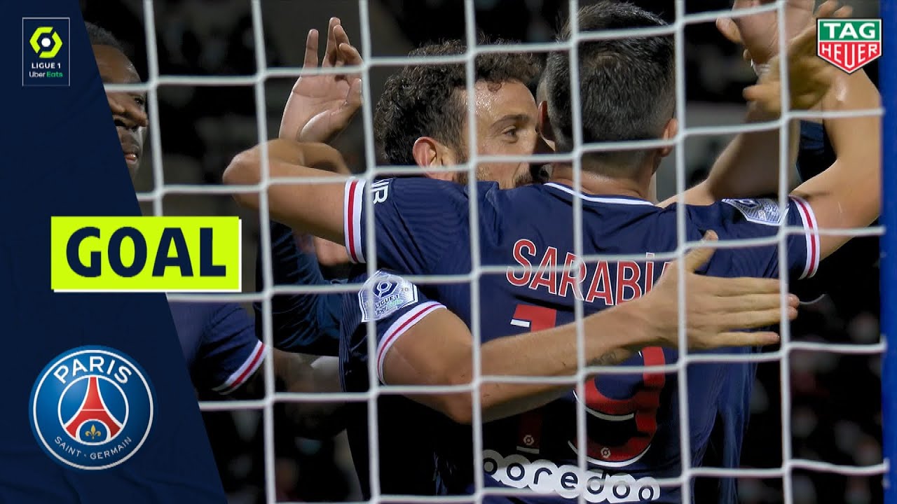 Goal Alessandro FLORENZI (78' - PARIS SAINT-GERMAIN - NÎMES OLYMPIQUE 0-4 20/21