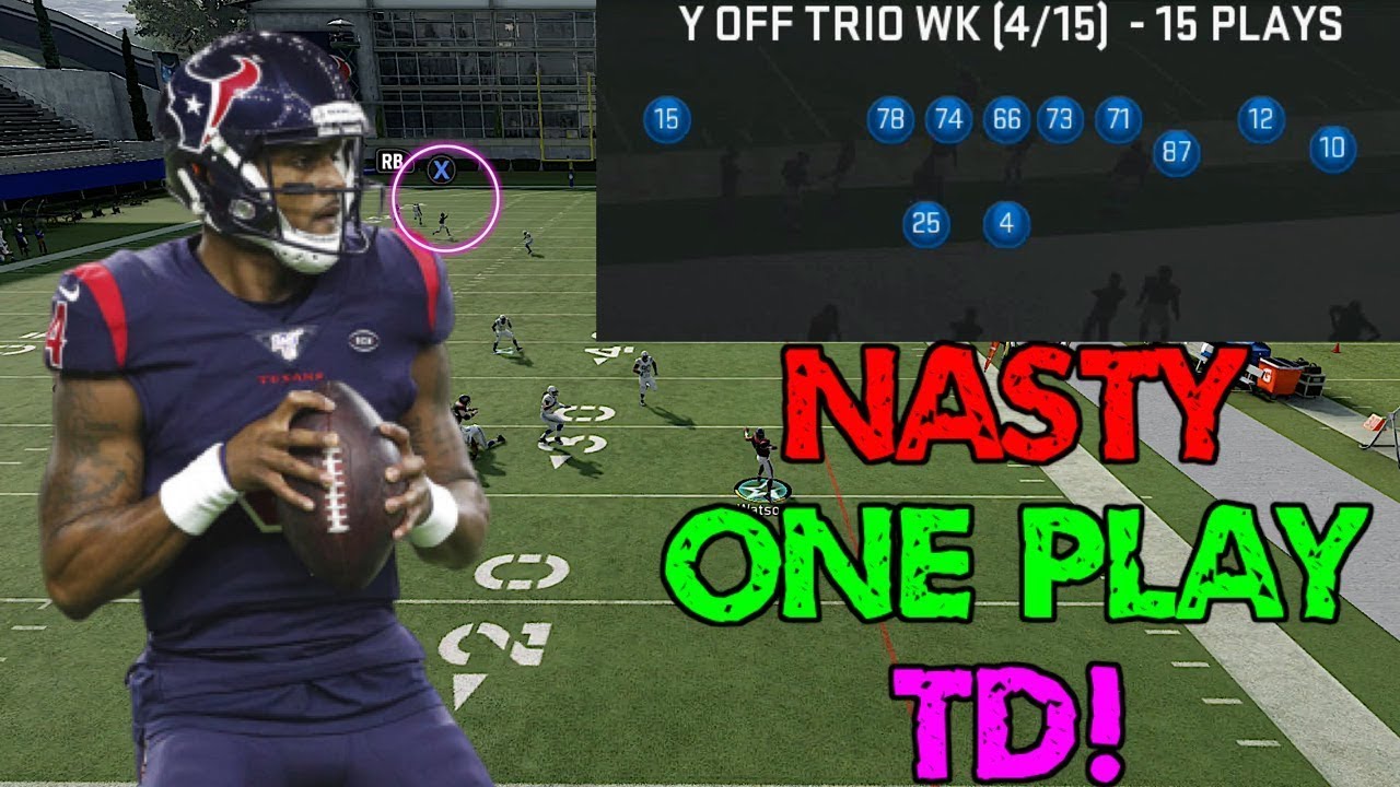 ONE PLAY TOUCHDOWN BEATS EVERY COVERAGE! COVER 4 BEATER!