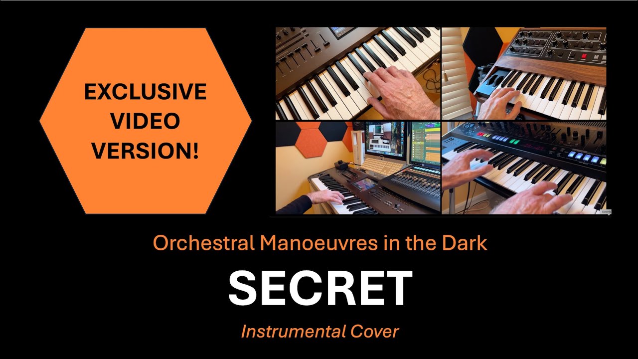 OMD - Secret [Instrumental Cover] - Video Version!