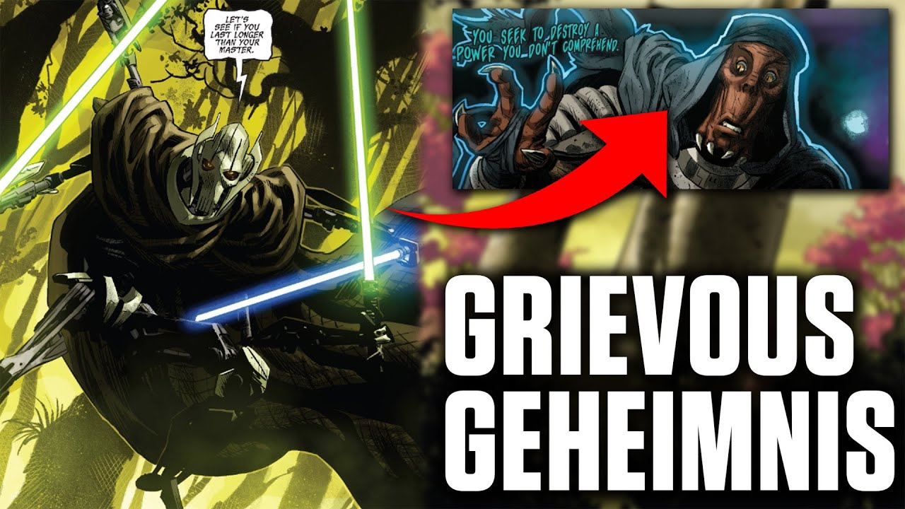 So sah General Grievous früher aus | Star Wars Comic Story