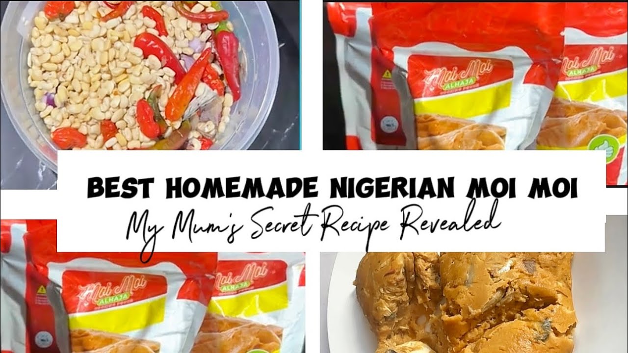 HOW TO MAKE NIGERIAN MOI MOI USING REUSABLE MOI MOI POUCHES: MY MUM SECRET RECIPE REVEALED