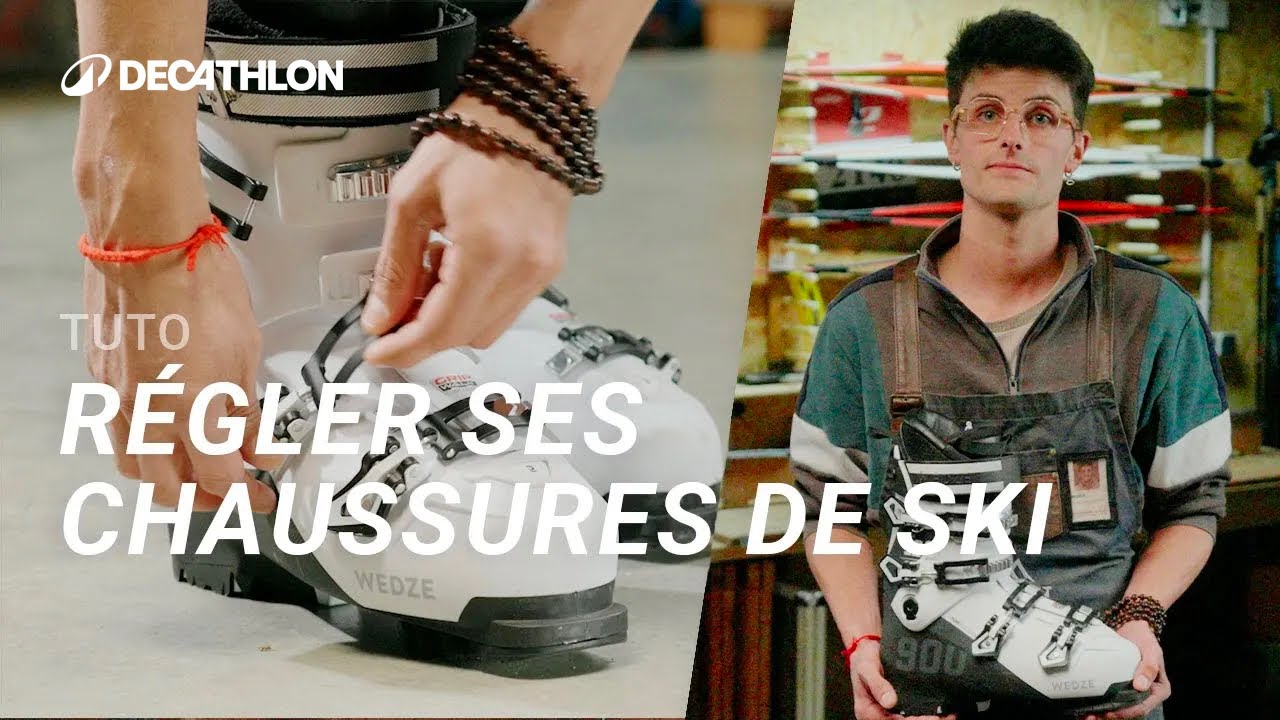 TUTO - Comment bien régler ses chaussures de ski ? 🎿 I Decathlon