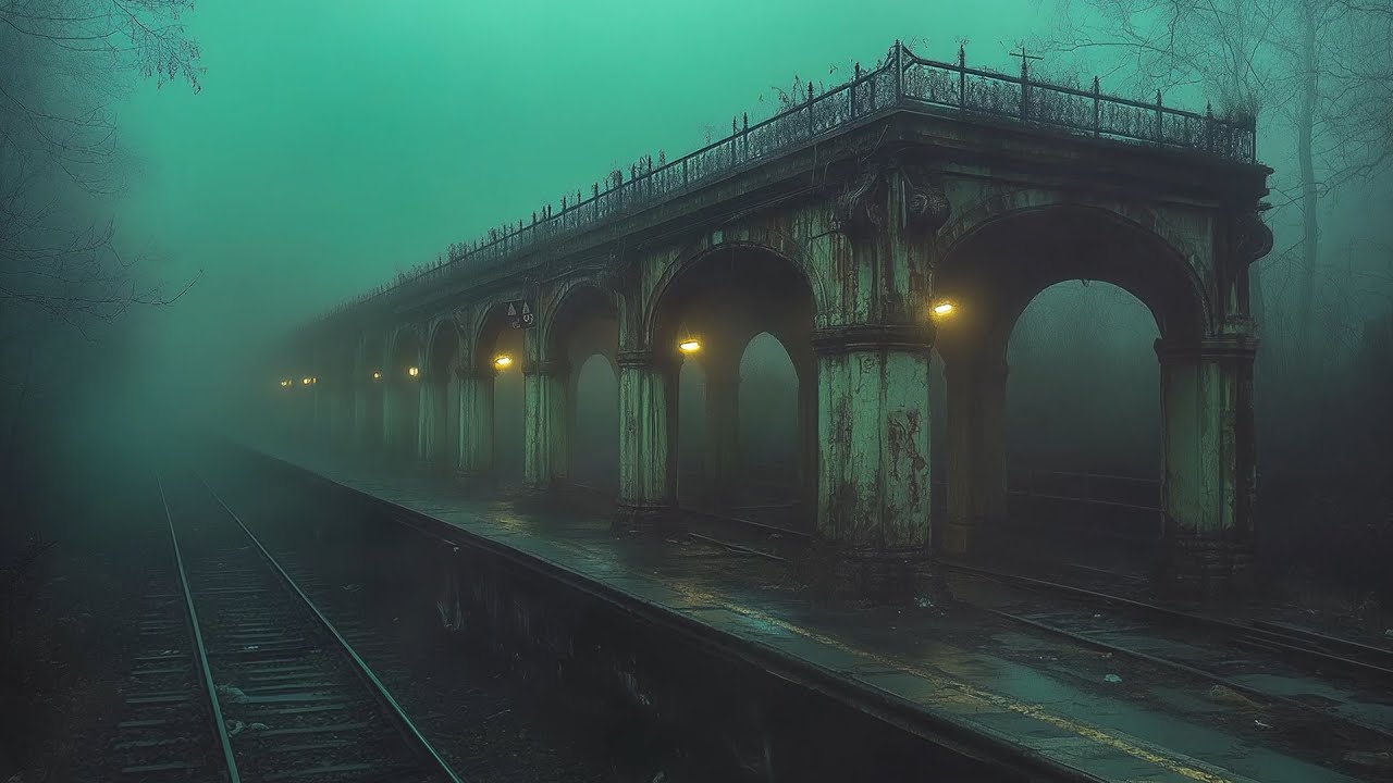 Lost Train Station - Atmospheric Dark Ambient - Post Apocalyptic Ambient Journey Music 2025
